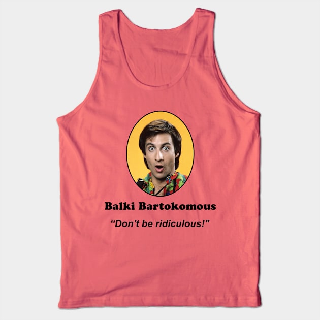 Balki Tank Top by The Wayback Chronicles